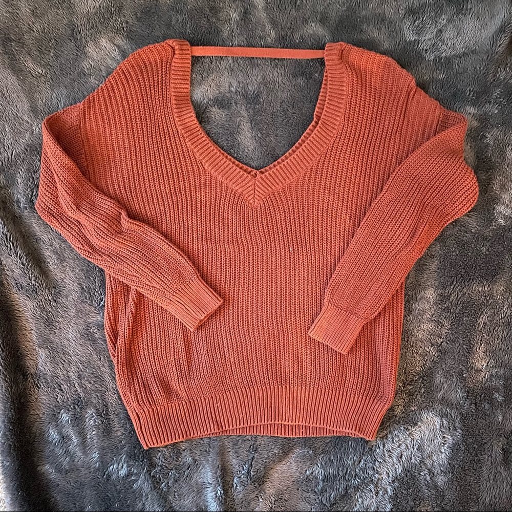 Forever 21 Open-back Sweater